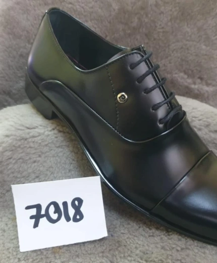 Men’s Formal Cap-Toe Shoe – Black